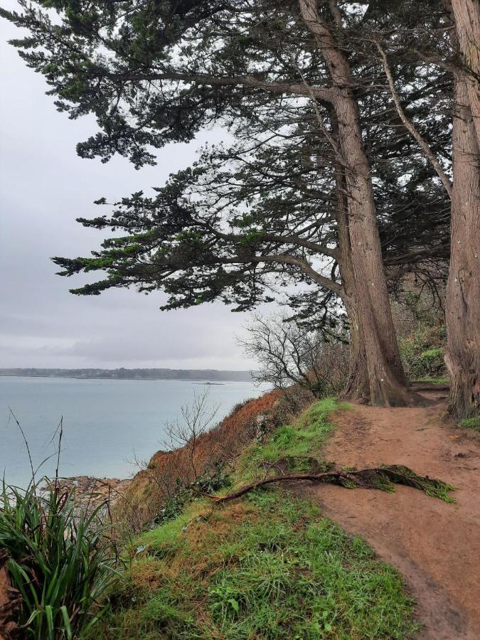 Appartement Vue Mer 50M De La Plage, Wifi Gratuit Perros-Guirec Exterior foto